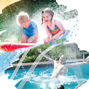 Adjustable Pool Waterfall Fountain