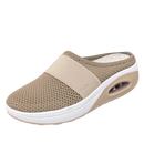 Air-cushion diabetic slip-on shoes