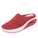 Air-cushion diabetic slip-on shoes