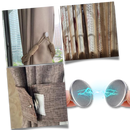 Anti-Leakage magnetic curtain clips