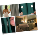 Anti-Leakage magnetic curtain clips