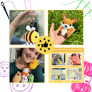 Beginner's Creative Crochet Animal Kits