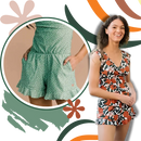 Built In Bra Swim Romper