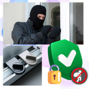 Burglar Proof Sliding Door Lock