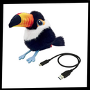 Cat Lifelike Interactive Bird Toy