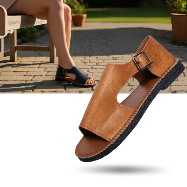 Chic Vintage Orthopedic Sandals