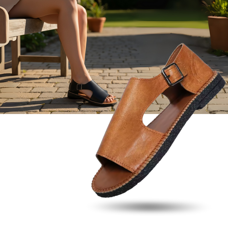 Chic Vintage Orthopedic Sandals