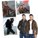 Classic Brown Leather Motorcycle Jacket