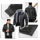 Classic Brown Leather Motorcycle Jacket