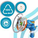 Colorful Dinosaur Bubble Machine