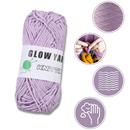 Colorful Soft Glow Yarn