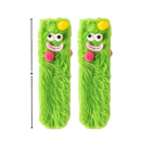 Coral Velvet Funky Socks