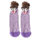 Coral Velvet Funky Socks