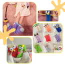 Coral Velvet Funky Socks