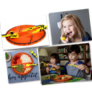 Creative Constructive Eating Plate and Utensils Set