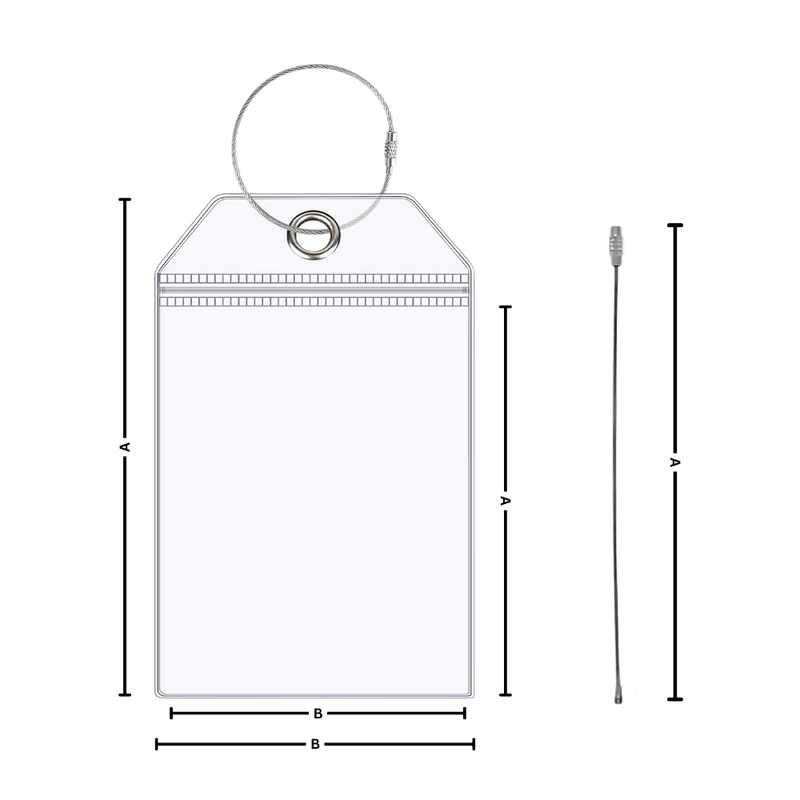 Custom Waterproof Luggage Tag