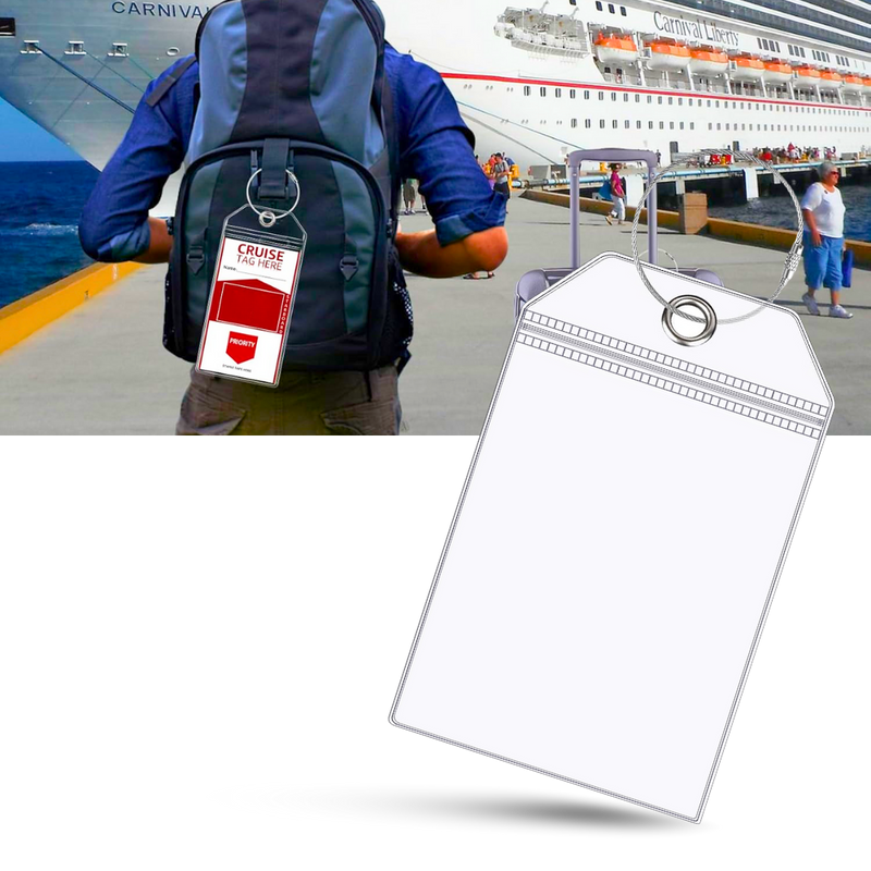 Custom Waterproof Luggage Tag