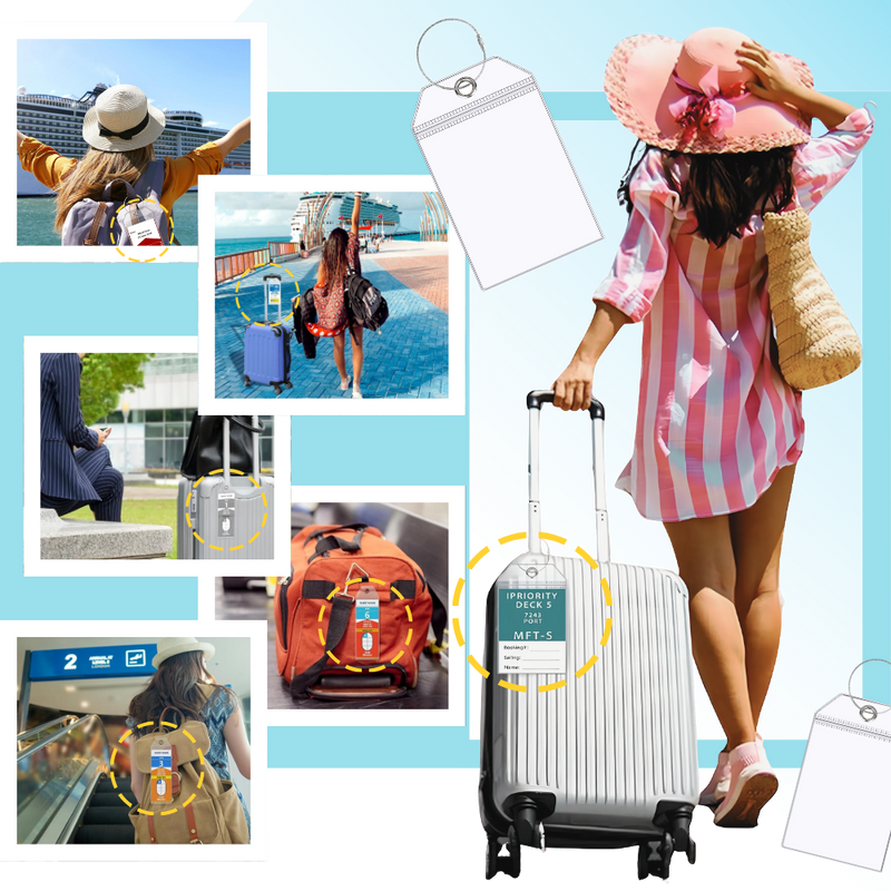 Custom Waterproof Luggage Tag
