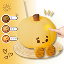 Cute Sad Pumpkin Night Light