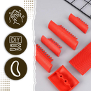 Double Rubber Wood Grain Tool