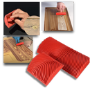 Double Rubber Wood Grain Tool