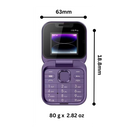 Dual Sim Small Folding Cell Phone