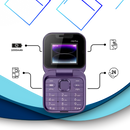 Dual Sim Small Folding Cell Phone