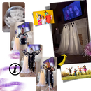 Eerie Bright Display Halloween Ghost