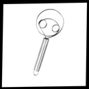 Effortless Stainless Steel Danish dough whisk