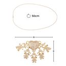 Elegant Mum Charm Necklace