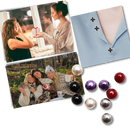 Elegant No-Sew Button Brooch Pins