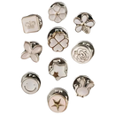 Elegant No-Sew Button Brooch Pins