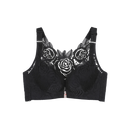 Elegant Rose Push-up Lace Bra