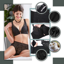 Elegant Rose Push-up Lace Bra