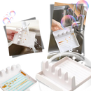 Four-Slot Non Slip Spatula Rack