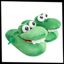Fun Cozy Crocodile Slippers