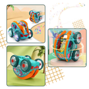 Gear-Powered Speedlite Toy Car