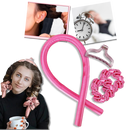 Heatless Curling Rod Headband Ribbon Silk