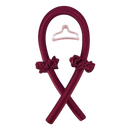 Heatless Curling Rod Headband Ribbon Silk