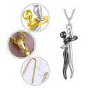 Hug Love Couple Necklace