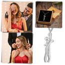 Hug Love Couple Necklace