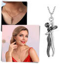 Hug Love Couple Necklace