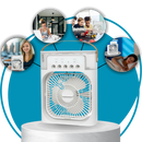 Hydrocooling Small Portable Air Conditioner