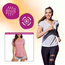 Instant Cooling V-neck Shirts Women