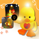 Interactive Light-Up Dancing Duck Toy