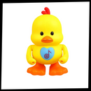 Interactive Light-Up Dancing Duck Toy