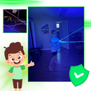 Interactive Light Loop Lasso Toy
