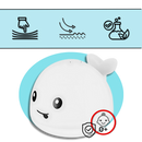 Interactive Whale Bath Toy With Lights