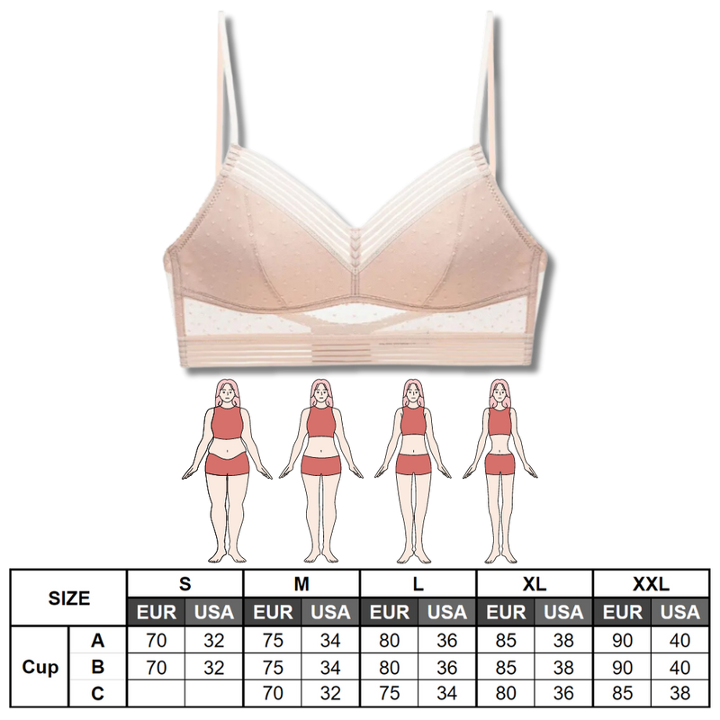 Invisible Lace Bra for Seamless Style