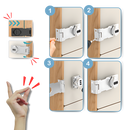 Keyless Quick Installation Cabinet Lock